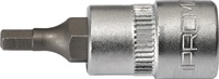 LLAVE VASO PUNTA HEXA 1/4"3120