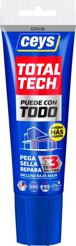 ADHESIVO TOTAL TECH 125ML GRIS