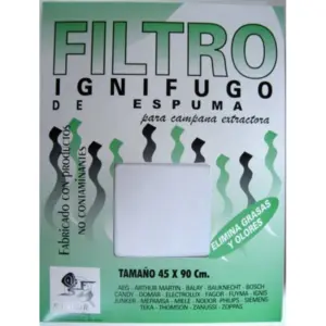 FILTRO CAMPANA ESPUMA 90X45 1U