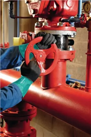 GUANTE QUIMICO 10-30CM NYL/NIT