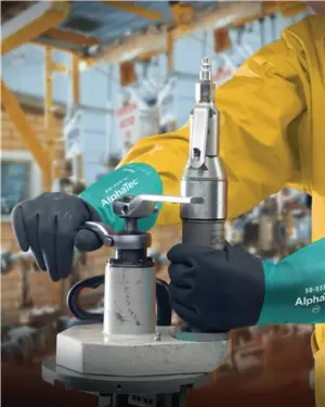 GUANTE QUIMICO 10-35,6CM NYL/N