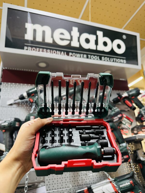 Juego de puntas profesional Metabo 26 piezas – Alta precisión - Imagen 2