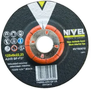 DISCO DESBASTE 125X6X22 MM