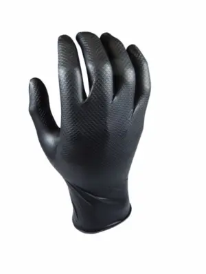 GUANTE GRIPAZZ NEGRO T.7