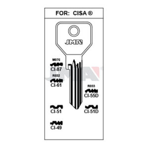 LLAVE ACERO CI-51D