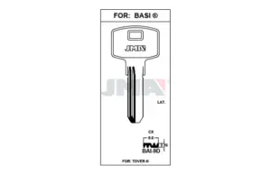 LLAVE SEG. LATON BAI-9D