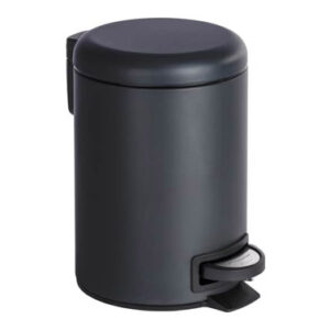 CUBO BAÑO CON PEDAL LEMAN NEGR