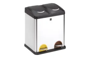 CUBO RECICLAJE 2 COMPARTIMIENT