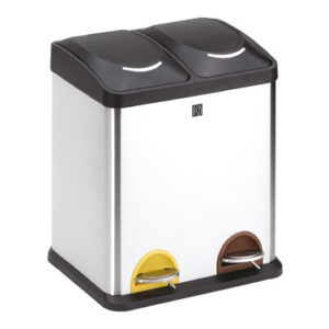 CUBO RECICLAJE 2 COMPARTIMIENT
