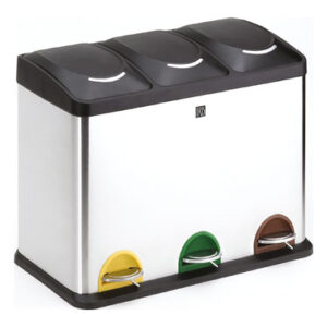 CUBO RECICLAJE 3 COMPARTIMIENT