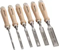 FORMONES MANGO MADERA JUEGO 6P