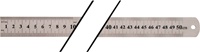REGLA ACERO INOX MM/1/2MM 500X