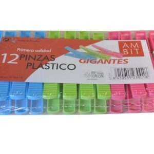 PINZA PLASTICO 12 UN GIGANTE