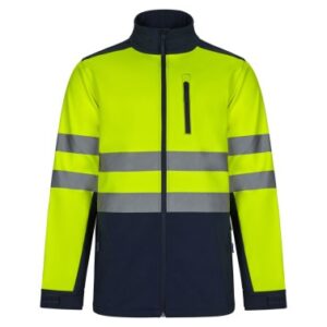 SOFTSHELL T.XXL AV NAY/AMARILL