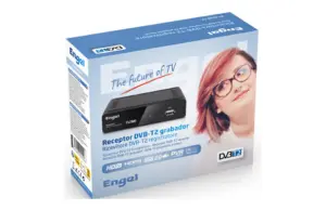 RECEPTOR DVD T2 GRABADOR NEGRO