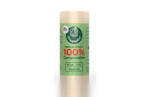 BOLSA BASURA 10 L 25U COMPOSTA