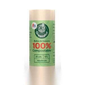 BOLSA BASURA 10 L 25U COMPOSTA