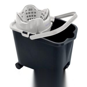 CUBO C/RUEDAS+ESCURRIDOR 14L A