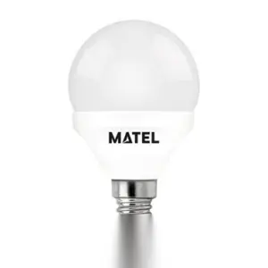 BOMBILLA ESFERICA LED E14 7W 7
