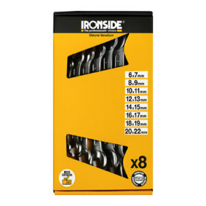 JGO.LLAVES BOCA DOBLE 8 PZS 6X