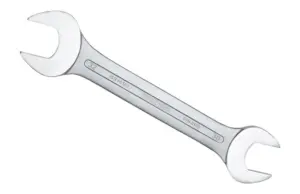 LLAVE FIJA 2 BOCAS 30X32 MM