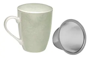 TAZA INFUSION AZUL 0,35L 8,5X8