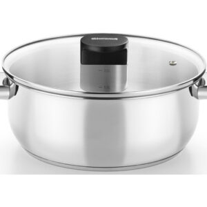 CACEROLA CON TAPA CRISTAL ELIT