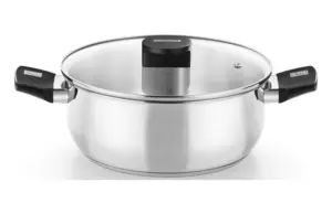 CACEROLA CON TAPA CRISTAL ELIT