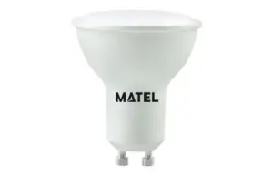 BOMBILLA DICR LED GU10 8W 800L