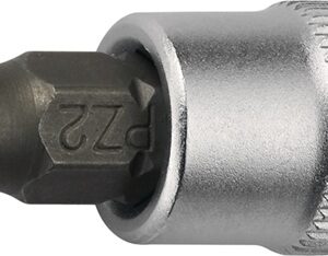 LLAVE VASO 1/4 PUNTA POZIDRIV