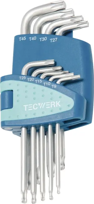 LLAVES ALLEN TORX P/BOLA T9 A