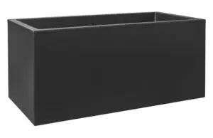 JARDINERA RECTANGULAR VIVO NEG