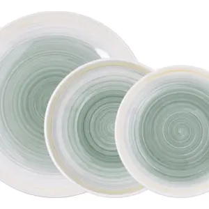 VAJILLA 18 PZAS VELVET LEMON V