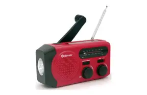 RADIO LINTERNA SOLAR Y DINAMO