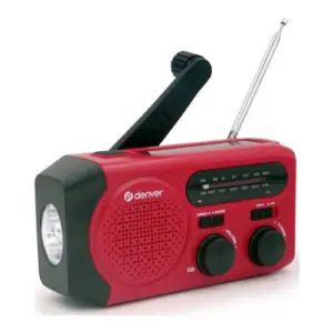 RADIO LINTERNA SOLAR Y DINAMO