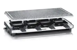 RACLETTE GRILL PIEDRA 8 SERVIC
