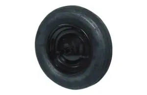 RUEDA CARRET. Ø35CM NEGRA