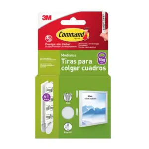 ADHESIVO CUADROS MEDIANA BLANC