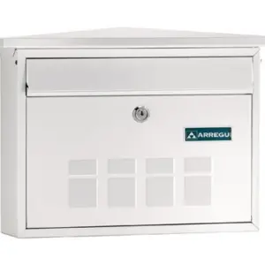 BUZON EXTERIOR ACERO DECO BLAN