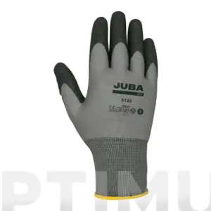 GUANTE TRABAJO L9 GR/NEG NYLON