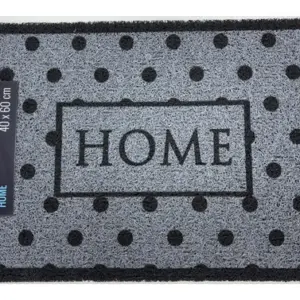 FELPUDO VINILO RIZADO HOME 40