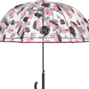 PARAGUAS MUJER LAR AUT ROSA/NE