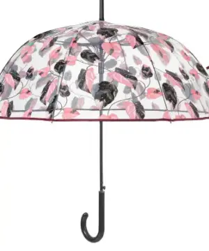 PARAGUAS MUJER LAR AUT ROSA/NE