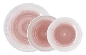 VAJILLA 18 PZAS VELVET ROSE QD