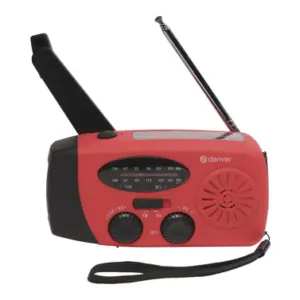 RADIO LINTERNA SOLAR Y DINAMO