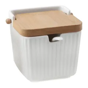 AZUC CERA TAPA BAMBU + CUCHARA