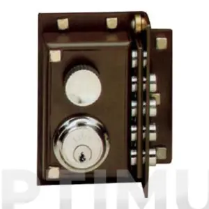 CERRADURA SEG. 4 BUL 88X40MM 5