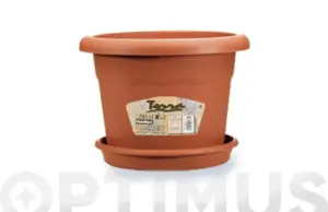 PLATO 16CM PL TERRACOTA