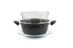 FREIDORA ANTIADHERENTE BICAPA