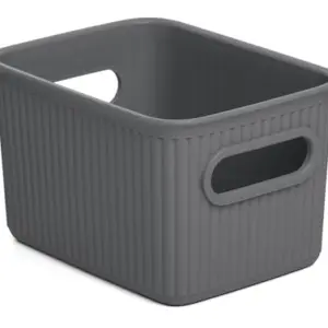 CESTA BAOBAB S ANTRACITA 13X17